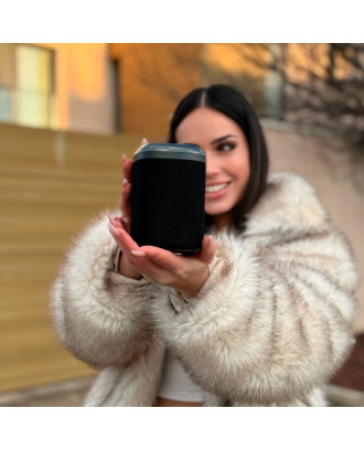 Alto-falante Musica Universal Bluetooth 5W COOL Base TWS Preto