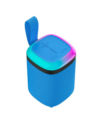 Alto-falante Musica Universal Bluetooth 5W COOL Base TWS Azul
