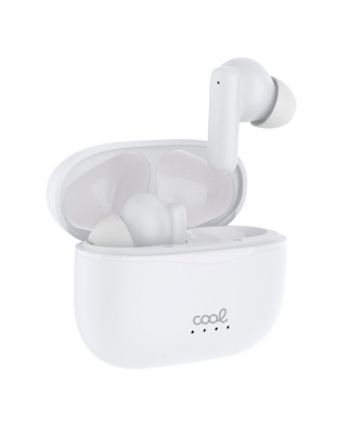 Auscultadores Estéreo Bluetooth COOL Bound Branco