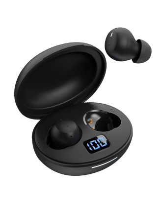 Auscultadores estéreo Bluetooth ANC COOL Pocket Preto