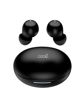 Auscultadores estéreo Bluetooth ANC COOL Pocket Preto