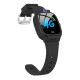Smartwatch COOL Kids GPS Silicone Preto (Localização, Chamadas de Vídeo, SIM)