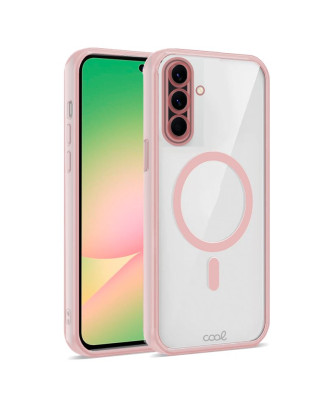 Capa COOL para Samsung A566 Galaxy A56 5G Magnética Borde Rosa