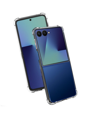 Capa COOL para Samsung F766 Galaxy Z Flip 7 AntiShock Transparente