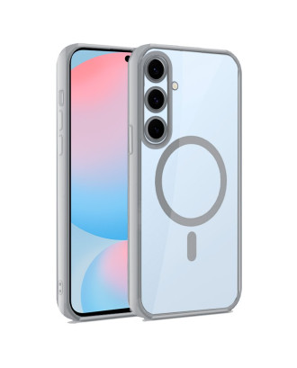 Capa COOL para Samsung S721 Galaxy S24 FE Magnética Borde Prata