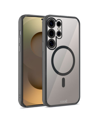 Capa COOL para Samsung S938 Galaxy S25 Ultra Magnética Borde Preto