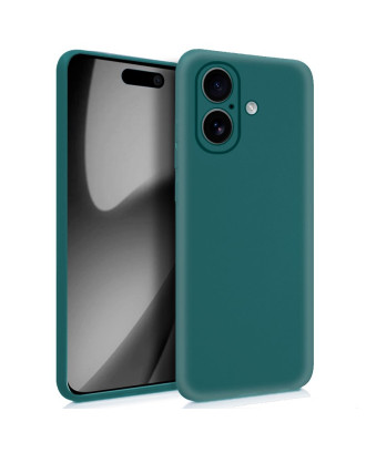 Capa de silicone COOL para iPhone 17 (Verde)