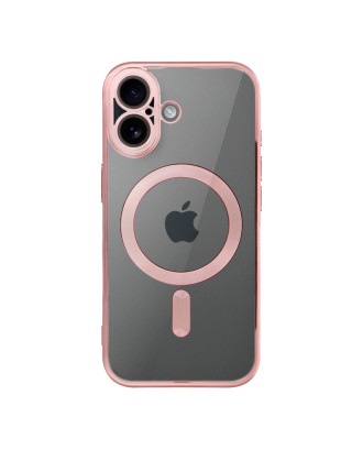 Capa COOL para iPhone 17 Magnética Borde Rosa