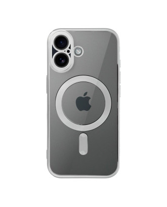 Capa COOL para iPhone 17 Magnética Borde Prata