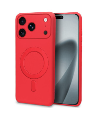 Capa COOL para iPhone 17 Pro Magnética Cover Vermelho