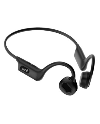 Auscultadores Estéreo Bluetooth COOL Bone (Condução Óssea) Preto