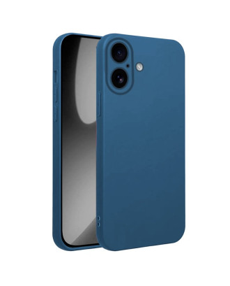 Capa de silicone COOL para iPhone 17 (Azul)