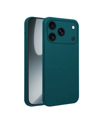 Capa de silicone COOL para iPhone 17 Pro (Verde)