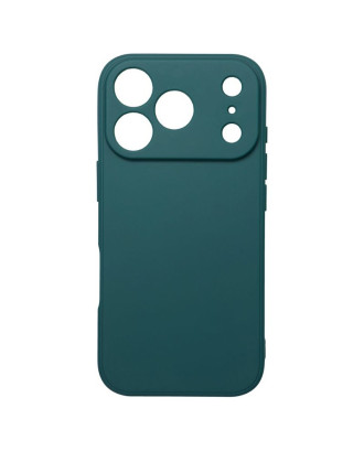 Capa de silicone COOL para iPhone 17 Pro (Verde)