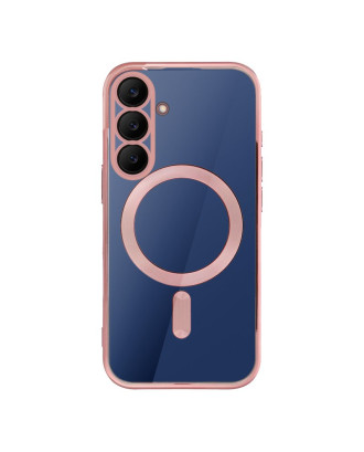 Capa COOL para Samsung S731 Galaxy S25 FE Magnética Borde Rosa