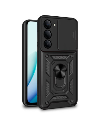 Capa COOL para Xiaomi Redmi 15 / 15 5G Hard Ring Preto