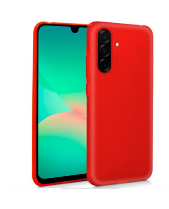 Capa de silicone COOL para Samsung A266 Galaxy A26 5G / A17 / A17 5G (Vermelha)