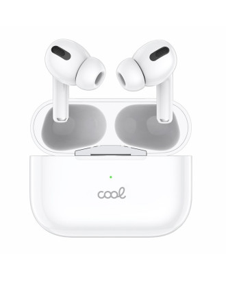 Auscultadores estéreo Bluetooth COOL Chester Branco