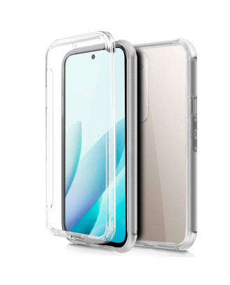 Capa COOL de Silicone 3D para Xiaomi Redmi 15 / 15 5G (Transparente Frente + Verso)