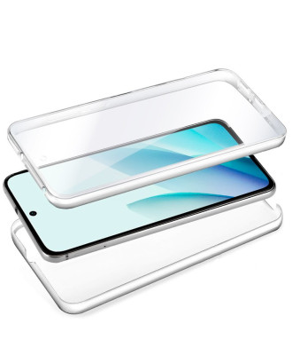 Capa COOL de Silicone 3D para Xiaomi Redmi 15 / 15 5G (Transparente Frente + Verso)