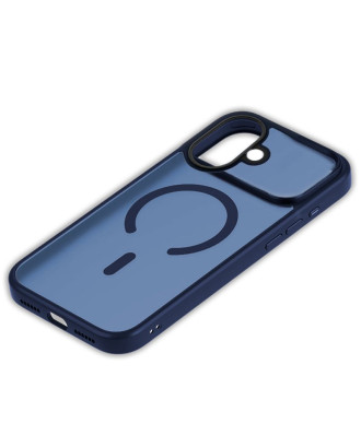 Capa COOL para iPhone 17 Magnética Colorful Azul-Marinho