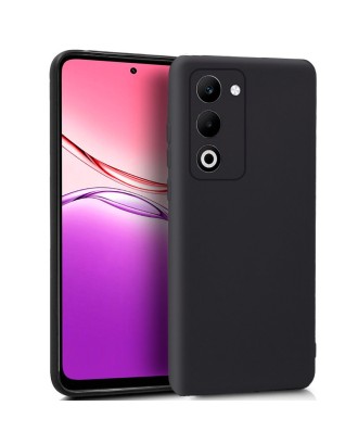 Capa de silicone COOL para Oppo A5 4G / A5 5G / A5m (Preto)