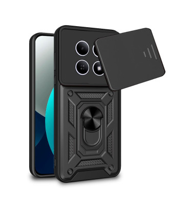 Capa COOL para Xiaomi Redmi Note 15 Pro Hard Ring Preto