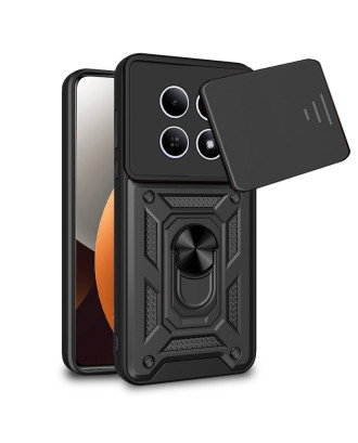 Capa COOL para Xiaomi Redmi Note 15 Pro 5G Hard Ring Preto