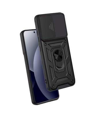 Capa COOL para Xiaomi Redmi Note 15 Pro Plus 5G / Poco M8 Pro 5G Hard Ring Preto