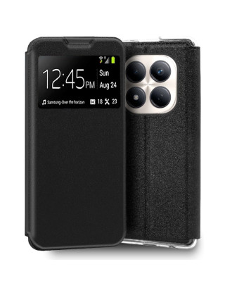 Capa Flip Cover COOL para Xiaomi Redmi Note 15 Pro 5G Liso Preto