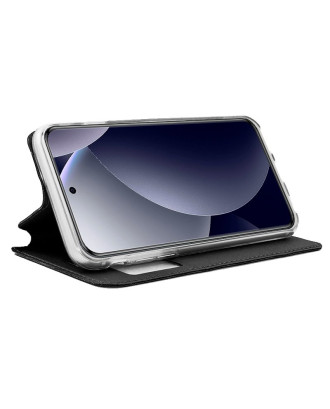 Capa Flip Cover COOL para Xiaomi Redmi Note 15 Pro Plus 5G / Poco M8 Pro 5G Liso Preto