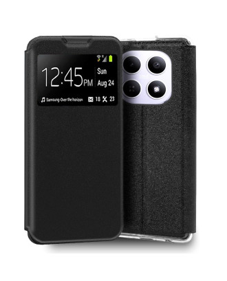 Capa Flip Cover COOL para Xiaomi Redmi Note 15 5G / Poco M8 5G Liso Preto