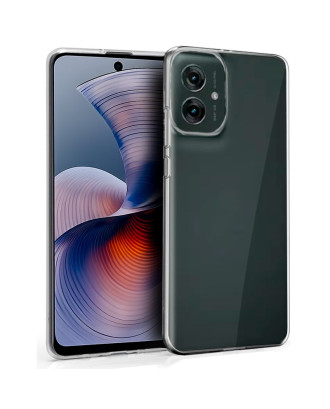 Capa de Silicone COOL para Motorola Moto G55 5G (Transparente)