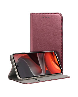 Capa Flip Cover COOL para Motorola Moto G05 / G15 Burgundy