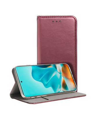 Capa Flip Cover COOL para Motorola Edge 60 / Edge 60 Fusion Burgundy