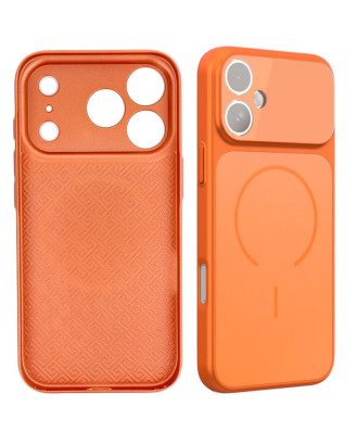 Capa COOL para iPhone 17 Magnética Cover Laranja