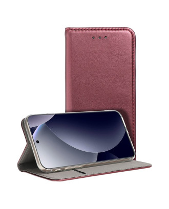 Capa Flip Cover COOL para Xiaomi Redmi Note 15 Pro Plus 5G / Poco M8 Pro 5G Burgundy