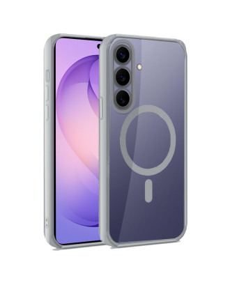 Capa COOL para Samsung S942 Galaxy S26 Magnética Borde Prata