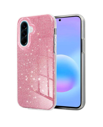 Capa COOL para Samsung A576 Galaxy A57 5G Glitter Rosa