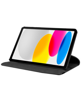 Capa COOL para iPad (2022 / 2024) 10.9 (10 Gen.) / 11 2025 (A16)  / 12 2026 Couro Sintético Preto