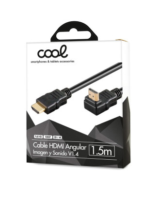 Cabo HDMI para HDMI Áudio-Vídeo Universal (1,5 metros) Angular Ultra 4K COOL