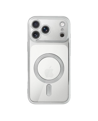 Capa COOL para iPhone 17 Pro / 18 Pro Magnética Borde Prata