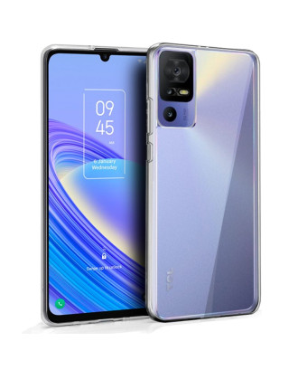 Capa de silicone COOL para TCL 40 SE (transparente)