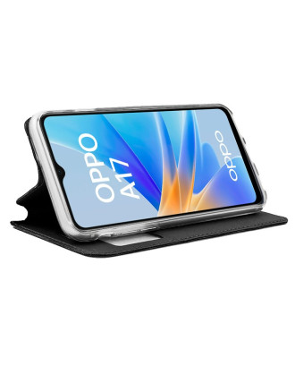 Capa Flip Cover COOL para Oppo A17 Preto