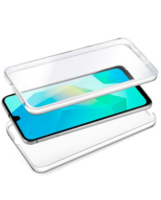 Capa COOL de Silicone 3D para Samsung A165 Galaxy A16 / A16 5G (transparente frente + verso)