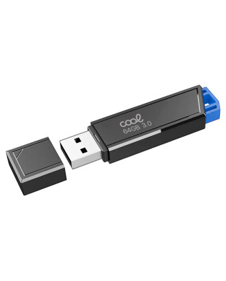 Pen Drive USB x64 GB 3.0 COOL Lancer Azul
