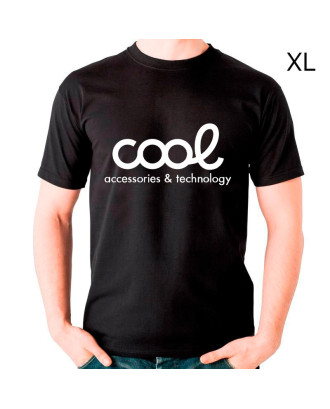 Camiseta Cool Acessórios Tamanho XL (Unisex) Preto