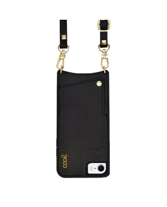 Capa COOL para iPhone 7 / 8 / SE (2020) / SE (2022) Correia Pop-Rock Preto