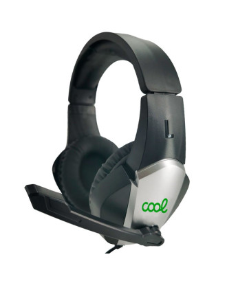 Auscultadores estéreo PC / PS4 / PS5 / Xbox Gaming COOL Bremen Lighting + Adapt. Áudio