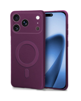 Capa COOL para iPhone 17 Pro Max / 18 Pro Max Magnética Cover Vinho